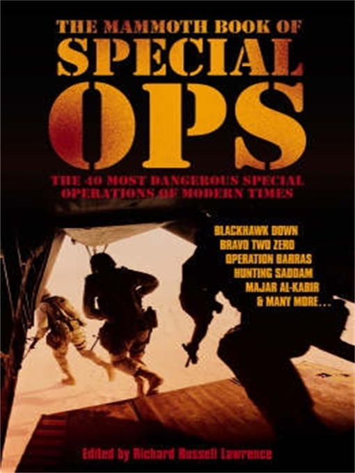 Title details for The Mammoth Book of Special Ops by Richard Russell Lawrence - Available